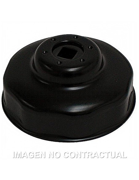 Llave filtro aceite 76 mm - 8