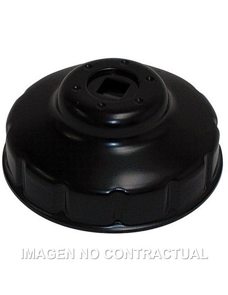 Llave filtro aceite 76 mm - 12