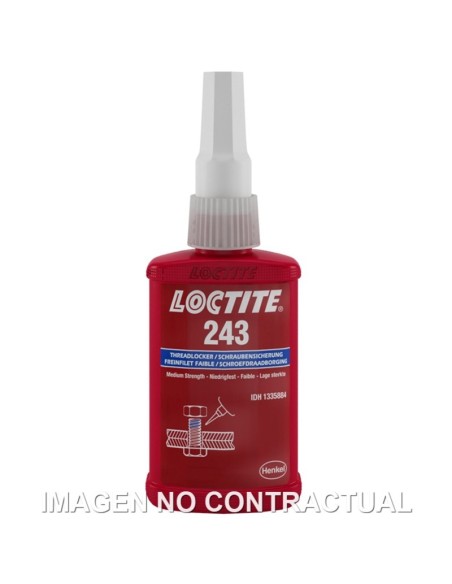 Loctite 243 BO 10ML EPIG Fijador resistencia Media Piezas aceitadas