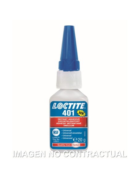 Loctite 401 20G Adhesivo instantáneo uso general