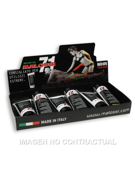 6 tubos de Grasa lubricante 7.1 MHR grease GR.40 Malossi