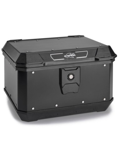 MALETA KAPPA ML 40LTS K´METROBOX ALUMINIO NEGRO Monolock