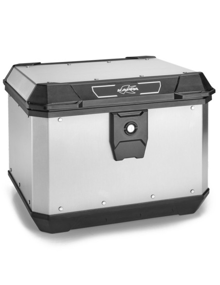 MALETA KAPPA ML 50LTS K´METROBOX  ALUMINIO NATURAL Monolock