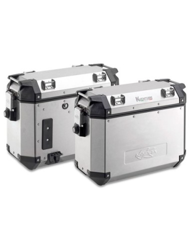 MALETAS KAPPA LATERALES MK 37 LTS  KVE37/K-VENTURE  AL NAT (2UNI) MONOKEY