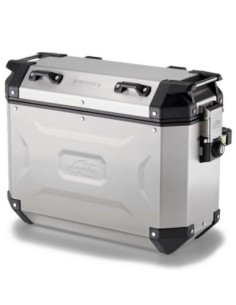 MALETA KAPPA MKCAM-SIDE 37LTS  K' VOYAGER ALUMINIO NATURAL SX Monokey Cam Side System