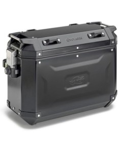 MALETA KAPPA MKCAM-SIDE 37L K' VOYAGER ALUMINIO BLACK LINE DX Monokey Cam Side System