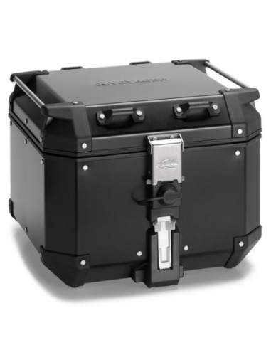 MALETA KAPPA MK 42 LTS KVG /K' VOYAGER ALUMINIO NEGRO MONOKEY