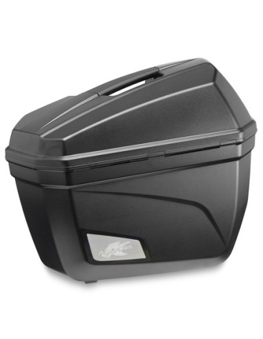MALETAS KAPPA LATERALES MK 22LTS K22  NEGRO BASE/N MONOKEY