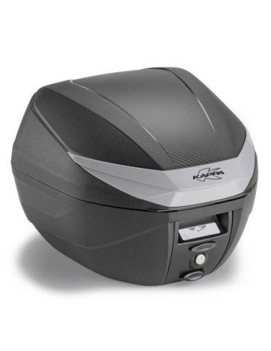MALETA KAPPA ML 30 LTS  K30 NEGRO BASE/N C/EMBELL CENTRAL PLATA Monolock
