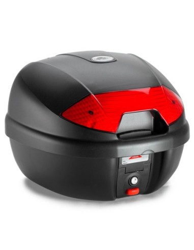 MALETA KAPPA ML 30 LTS  K30 NEGRO BASE/N C/CATAD  ROJO Monolock