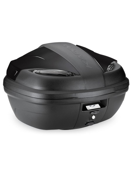 MALETA KAPPA ML 47 LTS K47 NEGRO BASE C/CAT AHUMADO Monolock