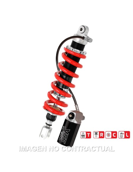 Amortiguador Trasero YSS Gas Top Line c/Botella con latiguillo Honda CB 500 X