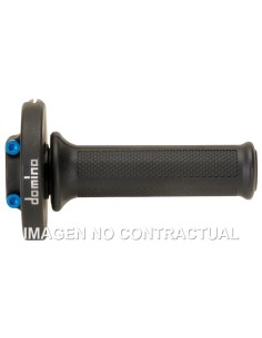 Mando Gas Domino con puño negro