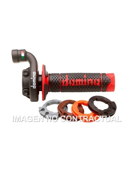 Mando gas Domino KRK Evo con puños