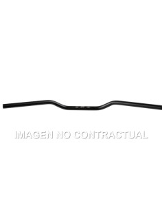 Manillar TRW Aluminio 22 mm Superbike Negro