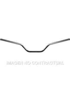 Manillar TRW Acero 22 mm Classic High cromado