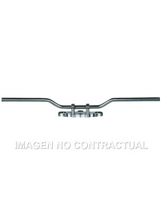 Manillar TRW acero 22 mm Speedfighter cromado