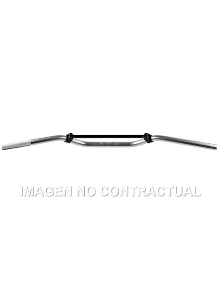 Manillar TRW Aluminio 22 mm Off-Road Plata medium