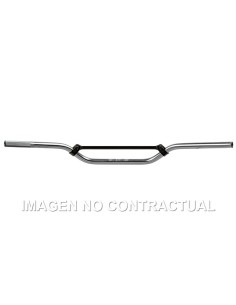 Manillar Aluminio 22 MM Off-Road Titanio High