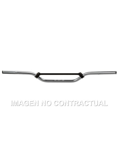 Manillar Aluminio 22 MM Off-Road Titanio High