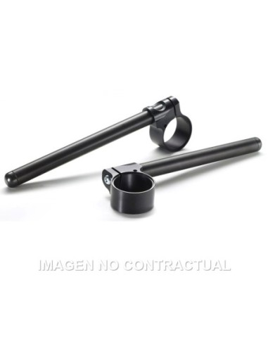Semi manillar TRW Racing Negro 45 mm