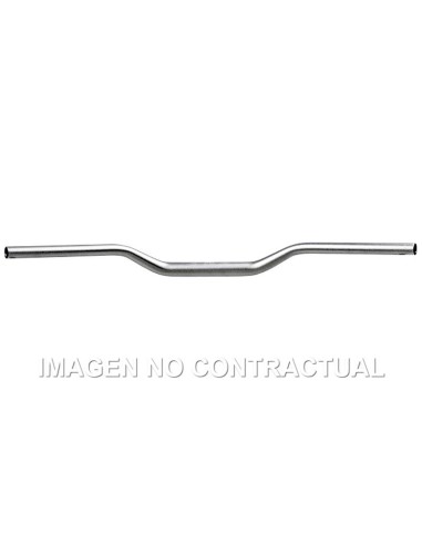 Manillar TRW Maxi Trail 28,6 mm Plateado