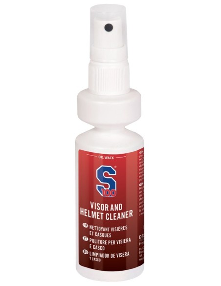 LIMPIADOR PARA VISERA Y CASCO S100 (100 ML)