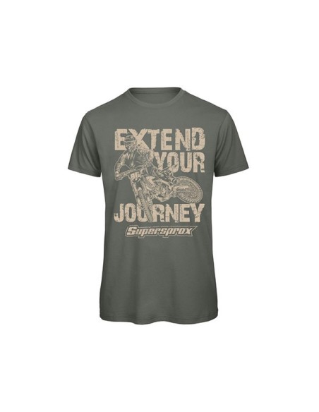 CAMISETA SUPERSPROX MILLENIAL CAQUI TALLA L