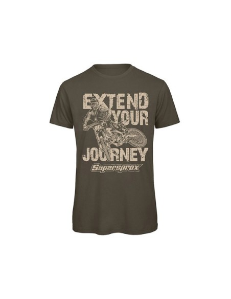 CAMISETA SUPERSPROX KHAKI VERDE TALLA M