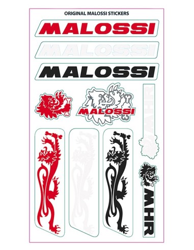 JUEGO 10 HOJAS MINI ADHESIVOS MALOSSI 8 x14 CM