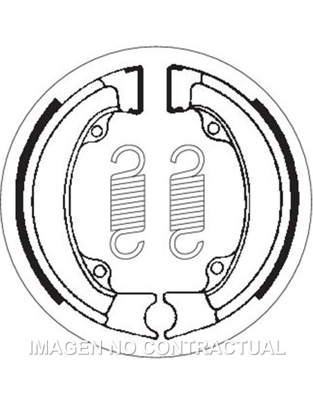 Mordaza de freno SBS P2011