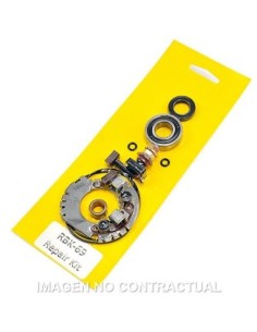 Kit revisión motor de arranque con portaescobillas - con 2 escobillas  - con retén, cojinete y arandelas Cagiva-Ducati