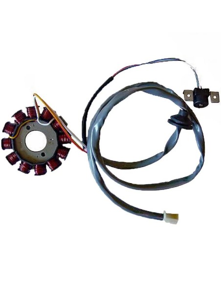 stator sgr 12 polos con pick up 2 cables motor yam 04163073