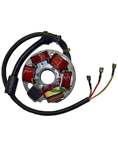 stator sgr 6 polos piaggio ape fl3 con base 04256309
