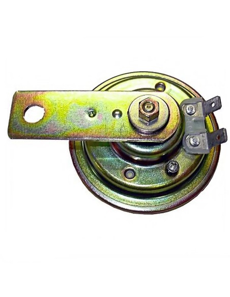 claxon zincado blanco 6v 3a 105 118 db 70 mm 09127390