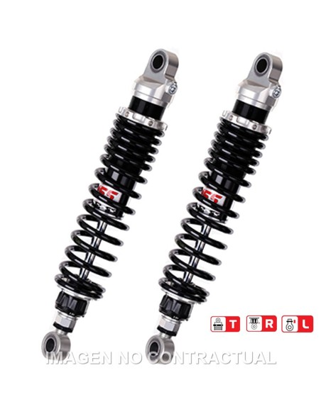 Juego Amortiguadores Traseros YSS Gas Top Line Triumph Bonneville
