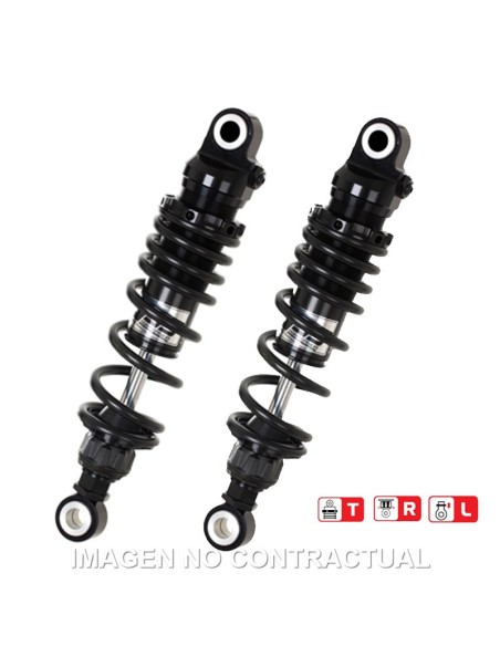 Juego Amortiguadores Traseros YSS Gas Top Line Honda Rebel 500