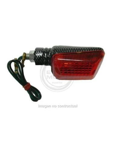 intermitente mini brazo corto aspecto carbono univ 12651404