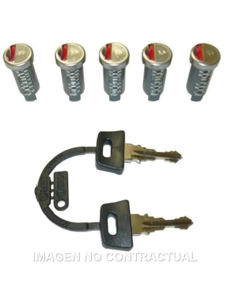 kit 5 cerraduras vespa pks 25080568