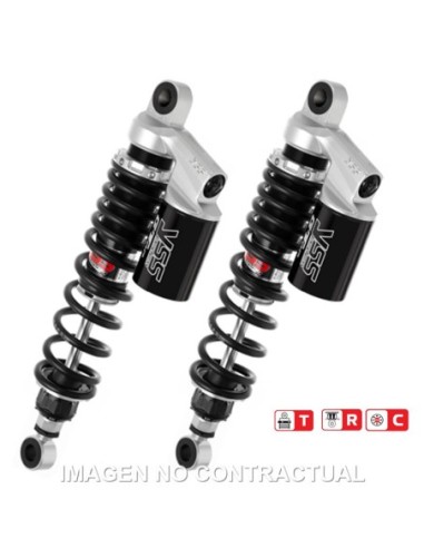 Juego Amortiguadores Traseros YSS Gas Top Line c/Botella superior Suzuki LS 650 Savage