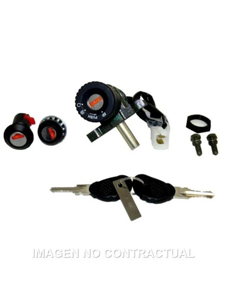 kit contacto sillin y guantera sgr aprilia habana 27100111