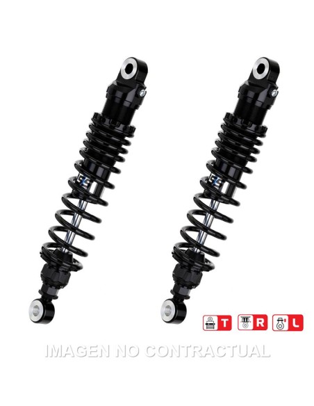 Juego Amortiguadores Traseros YSS Black Edition Gas Top Line Triumph Bonneville