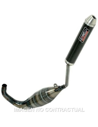 silencioso giannelli carbono derbi gpr 50 nude e33650hf