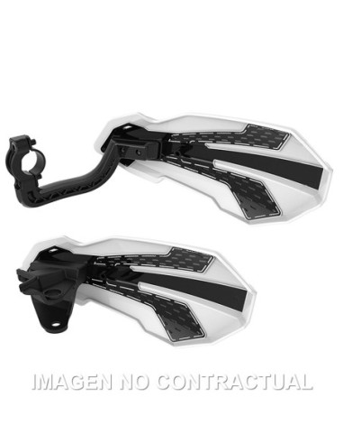 PARAMANOS POLISPORT MX FLOW KTM SX (14-) BLANCO-NEGRO