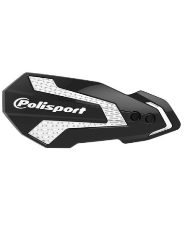 PARAMANOS POLISPORT MX FLOW SUZUKI RM 250 (04-) NEGRO-BLANCO
