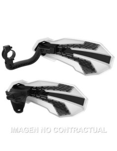 PARAMANOS POLISPORT MX FLOW HONDA CRF 450F (21) NEGRO-BLANCO