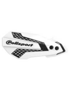 PARAMANOS POLISPORT MX FLOW HONDA CRF 450F (09-20) BLANCO-NEGRO