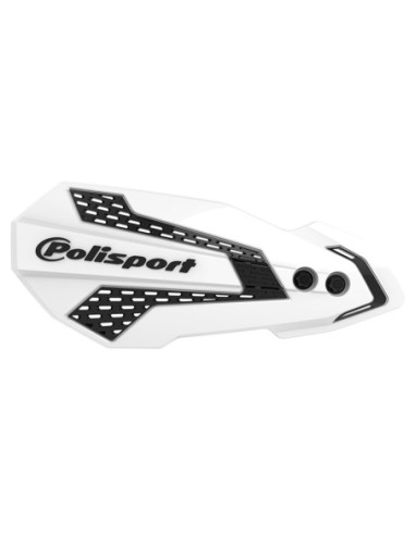 PARAMANOS POLISPORT MX FLOW HONDA CRF 450F (09-20) BLANCO-NEGRO