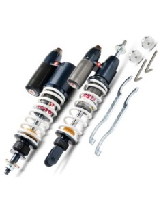 AMORTIGUADORES MALOSSI DEL/TRAS RS 24/10 PIAGGIO  distancia entre ejes anterior 181 / posterior 333 mm