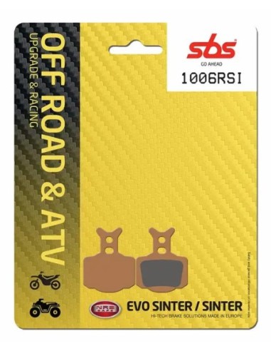 Pastilla de freno SBS P1006-RSI